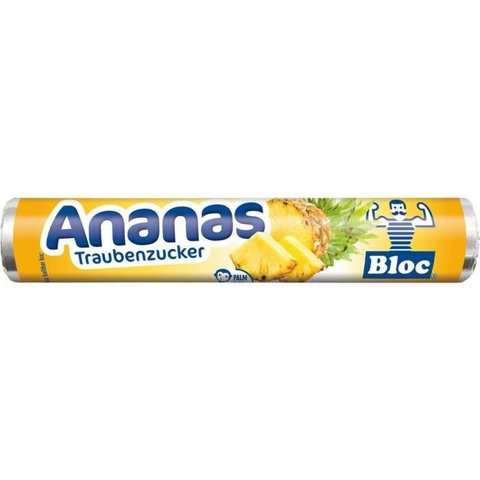 BLOC Traubenzucker Ananas Rolle BLOC Traubenzucker Ananas Rolle