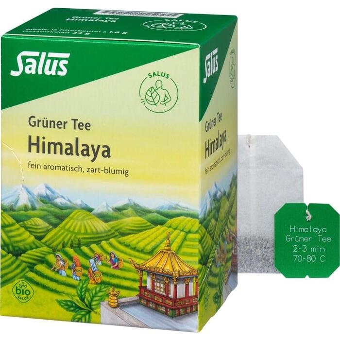 GRÜNER TEE Himalaya Bio Salus Filterbeutel