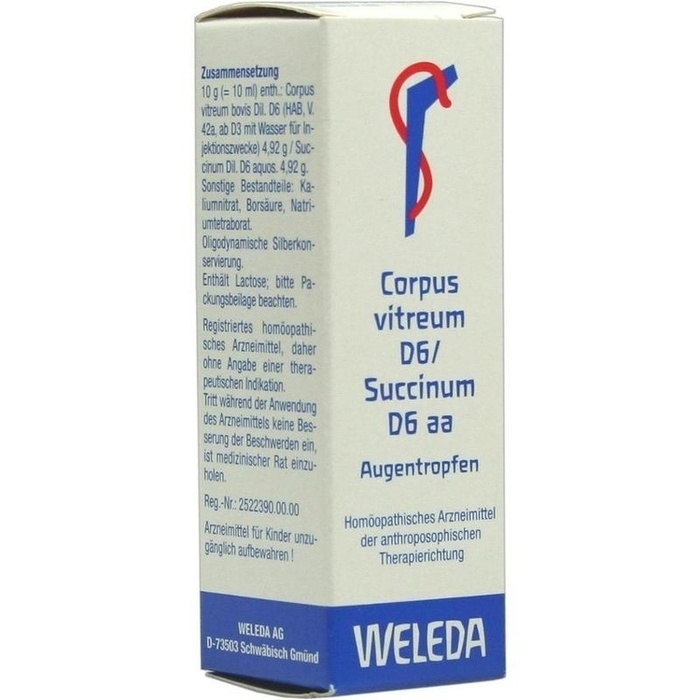 CORPUS VITREUM D 6/Succinum D 6 aa Augentropfen