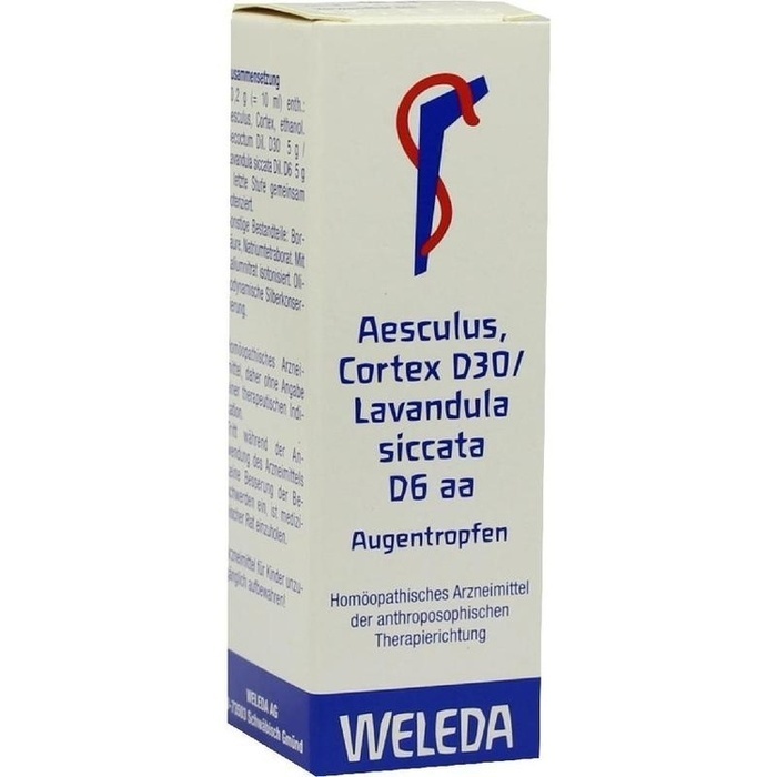 AESCULUS CORTEX D 30/Lavandula D 6 aa Augentropfen