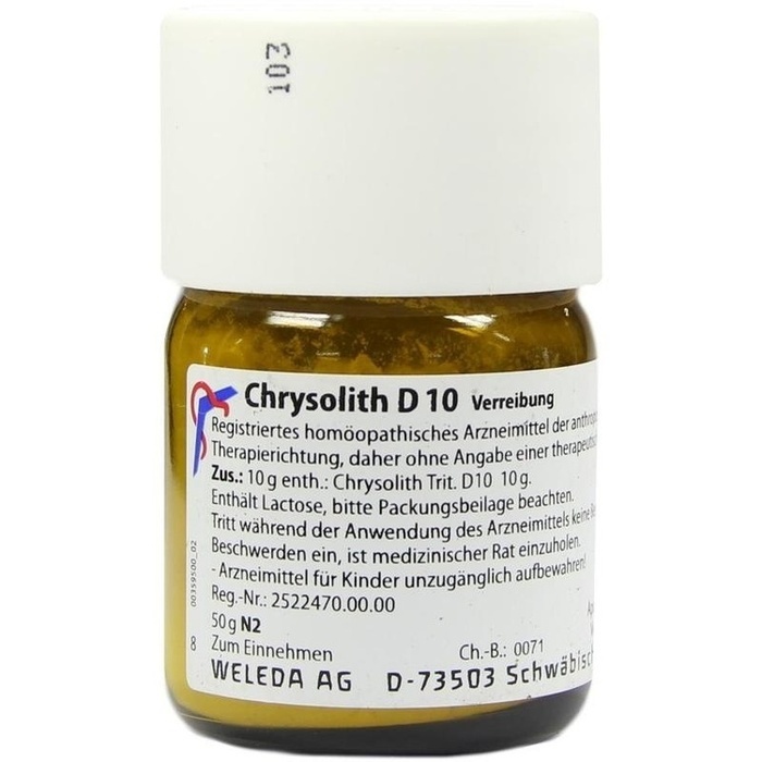 CHRYSOLITH D 10 Trituration