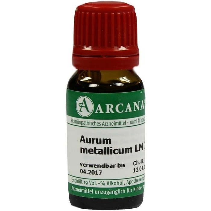 AURUM METALLICUM LM 18 Dilution