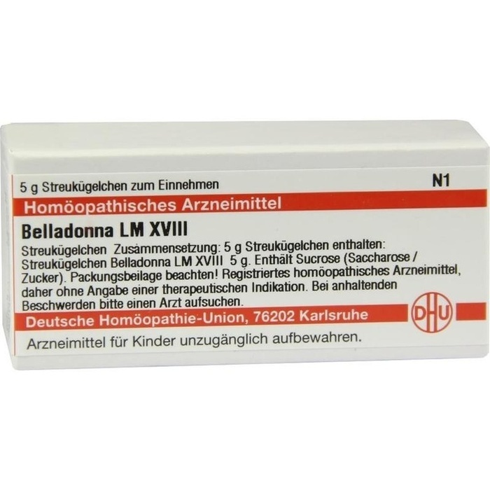 BELLADONNA LM XVIII Globuli