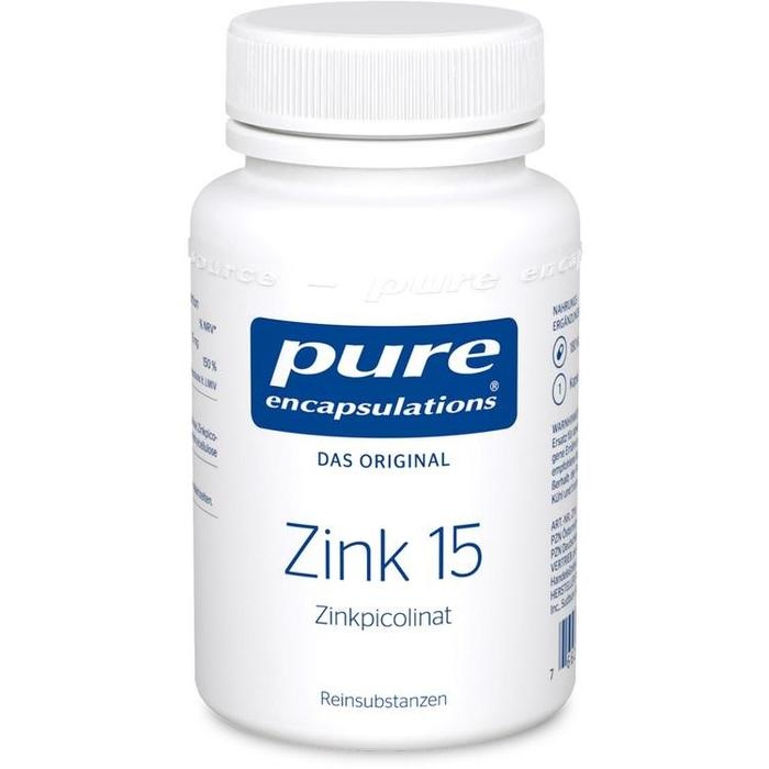 PURE ENCAPSULATIONS Zink 15 Zinkpicolinat Kapseln