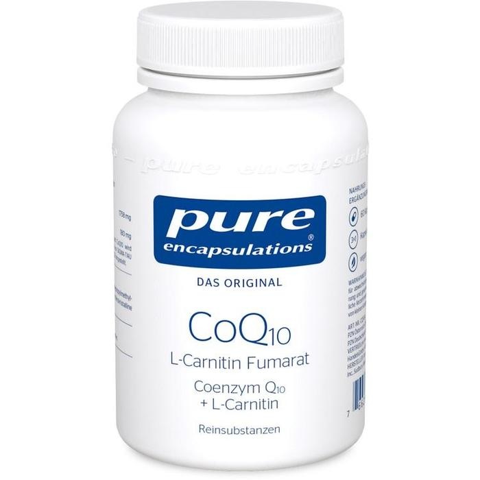 PURE ENCAPSULATIONS CoQ10 L Carnitin Fumar.Kps.