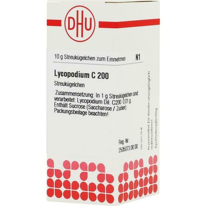 LYCOPODIUM C 200 Globuli 10 g - DHU-Arzneimittel Gmb - disapo.de