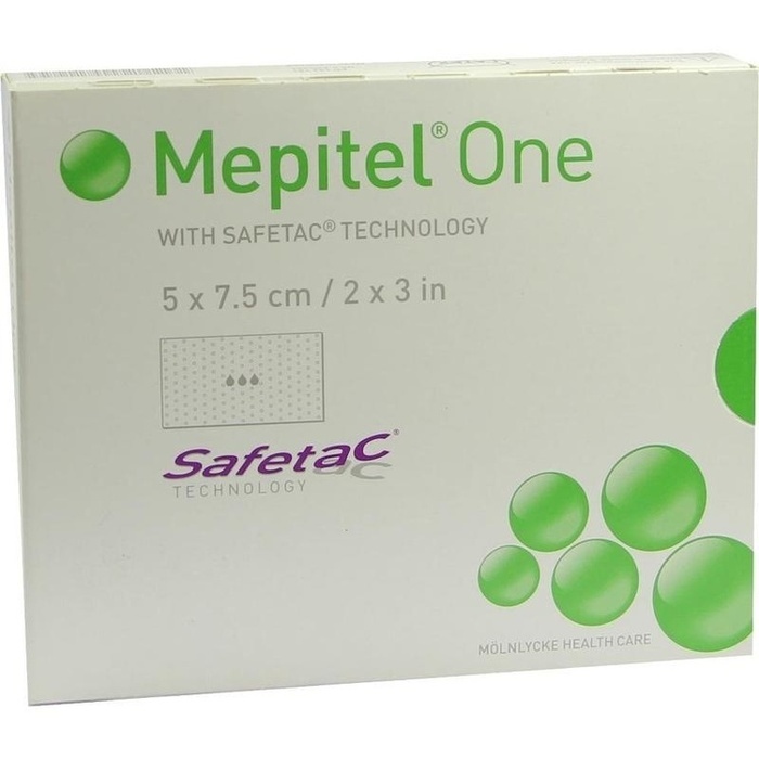 MEPITEL One 5x7,5 cm Silikon Netzverband