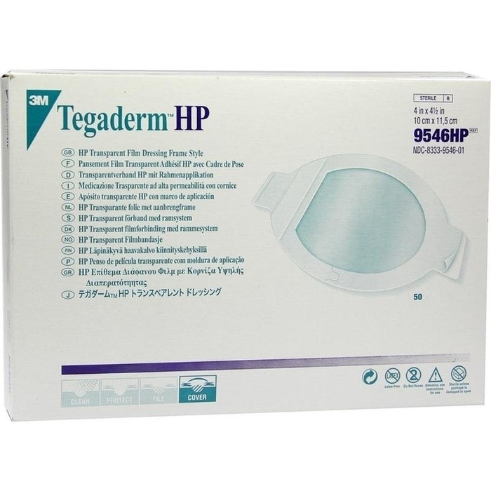 TEGADERM 3M Transpar.Verb.10x11,5 cm oval 9546HP TEGADERM 3M Transpar.Verb.10x11,5 cm oval 9546HP