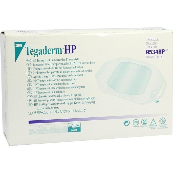 TEGADERM 3M Transpar.Verb.6x7 cm 9534HP TEGADERM 3M Transpar.Verb.6x7 cm 9534HP