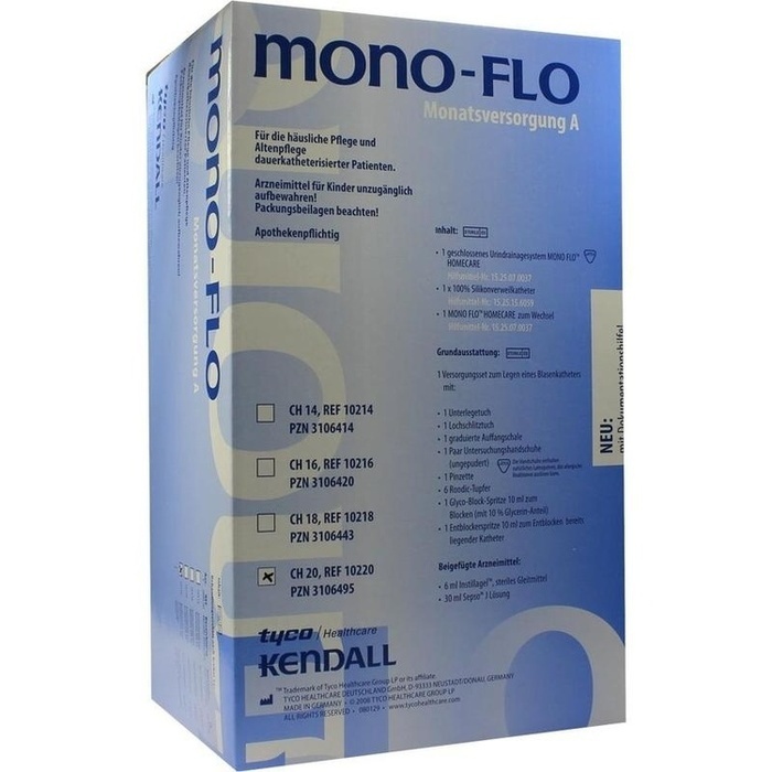MONOFLO Plus Monatsversorgung Kompakt Set A Ch 20 MONOFLO Plus Monatsversorgung Kompakt Set A Ch 20