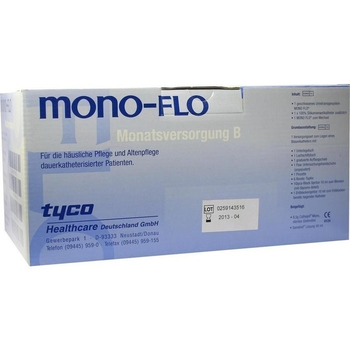 MONOFLO Plus Monatsversorgung Kompakt Set B Ch 20 MONOFLO Plus Monatsversorgung Kompakt Set B Ch 20