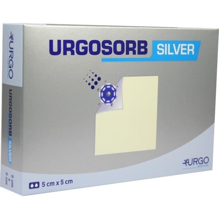 URGOSORB Silver 5x5 cm Kompressen URGOSORB Silver 5x5 cm Kompressen