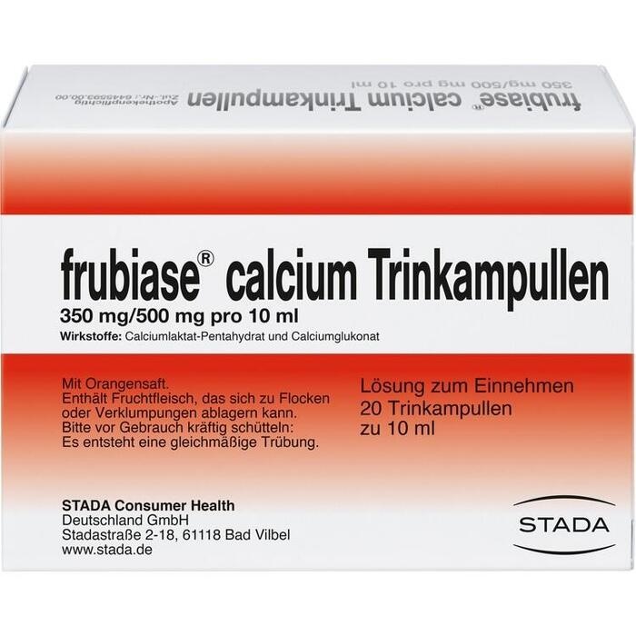 FRUBIASE CALCIUM T Trinkampullen