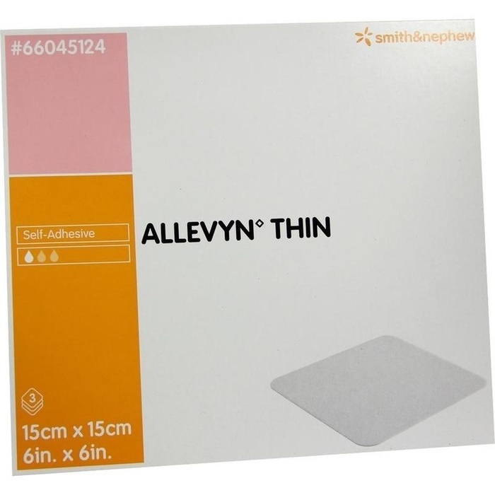ALLEVYN Thin 15x15 cm dünne Wundauflage ALLEVYN Thin 15x15 cm dünne Wundauflage