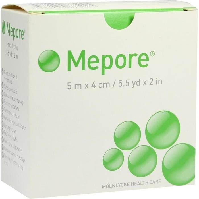 MEPORE Wundverband unsteril 4 cmx5 m MEPORE Wundverband unsteril 4 cmx5 m