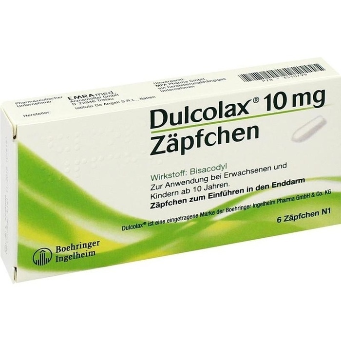 DULCOLAX Suppositorien 6 St - Verstopfung - Magen, Darm & Verdauung ...