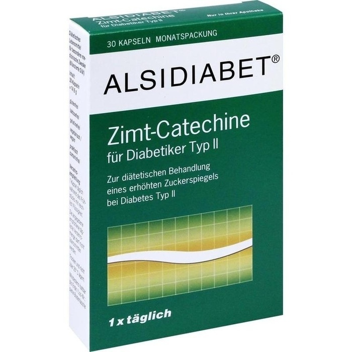 ALSIDIABET Zimt-Catechine f.Diab.Typ II 1xtägl.Kps