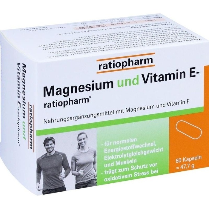 MAGNESIUM UND VITAMIN E-ratiopharm Kapseln