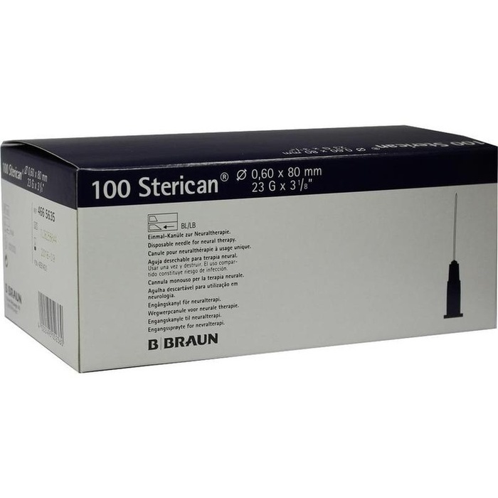 STERICAN Kanülen 23 Gx3 1/5 0,6x80 mm