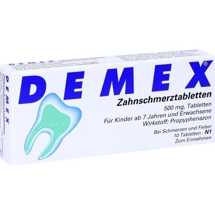 DEMEX Zahnschmerztabletten DEMEX Zahnschmerztabletten