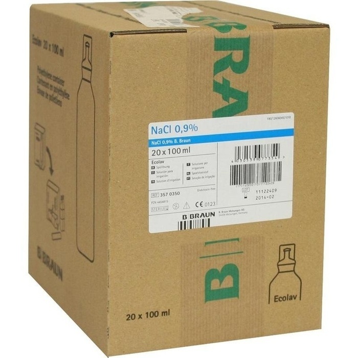 KOCHSALZLÖSUNG 0,9% (20X100 ml)