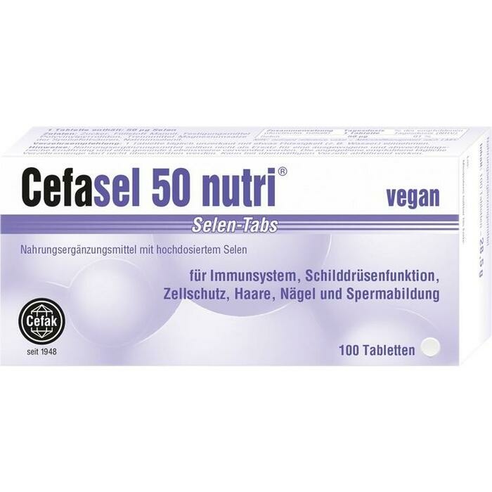 CEFASEL 50 nutri Selen-Tabs