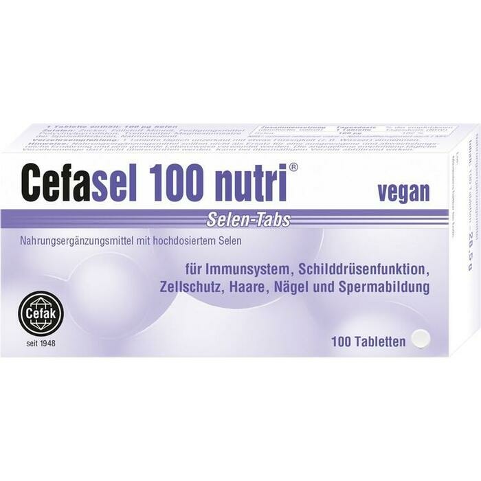 CEFASEL 100 nutri Selen-Tabs