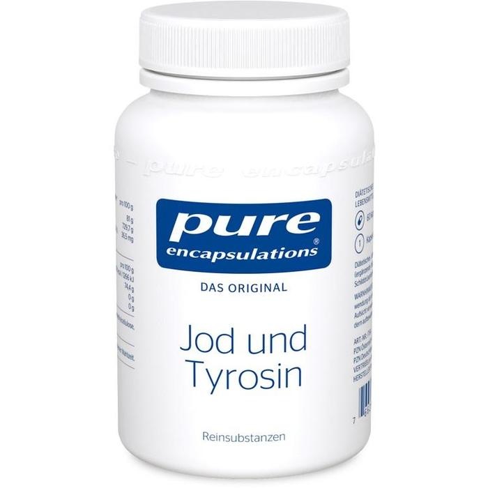 PURE ENCAPSULATIONS Jod und Tyrosin Kapseln