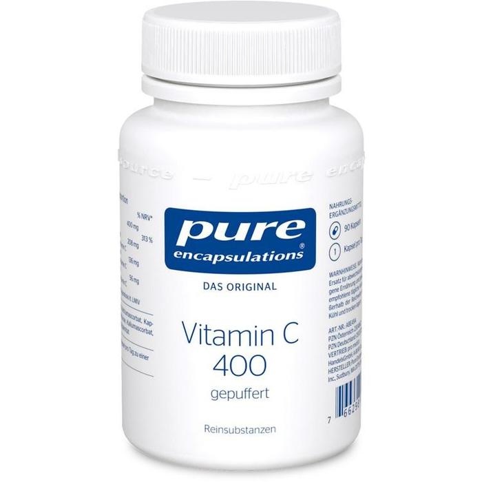 PURE ENCAPSULATIONS Vitamin C 400 gepuffert Kaps.