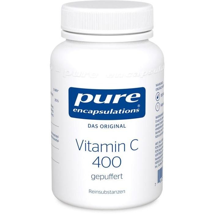 PURE ENCAPSULATIONS Vitamin C 400 gepuffert Kaps.