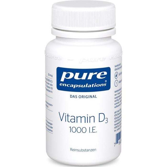 PURE ENCAPSULATIONS Vitamin D3 1000 I.E. Kapseln