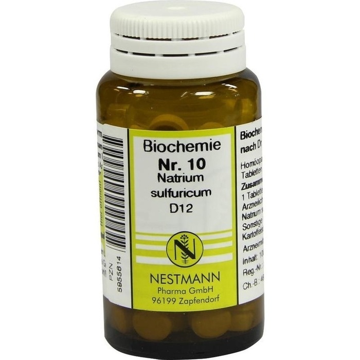 BIOCHEMIE 10 Natrium sulfuricum D 12 Tabletten