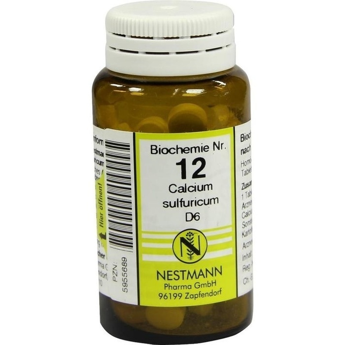 BIOCHEMIE 12 Calcium sulfuricum D 6 Tabletten