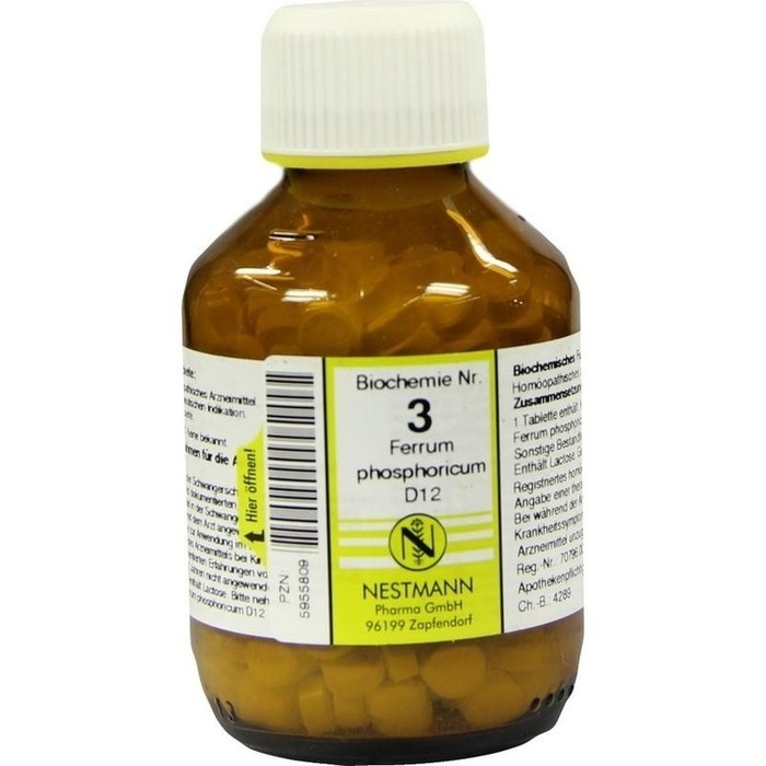 BIOCHEMIE 3 Ferrum phosphoricum D 12 Tabletten