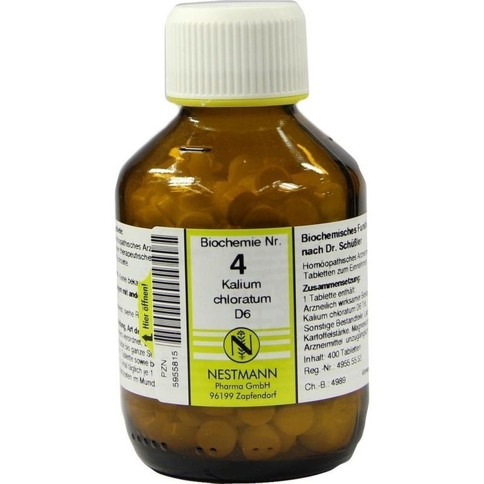 BIOCHEMIE 4 Kalium chloratum D 6 Tabletten