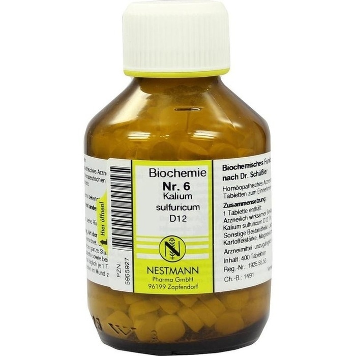 BIOCHEMIE 6 Kalium sulfuricum D 12 Tabletten