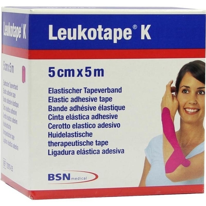 LEUKOTAPE K 5 cm pink