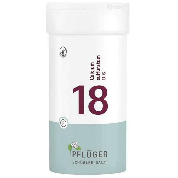 BIOCHEMIE Pflüger 18 Calcium sulfuratum D 6 Tabl.