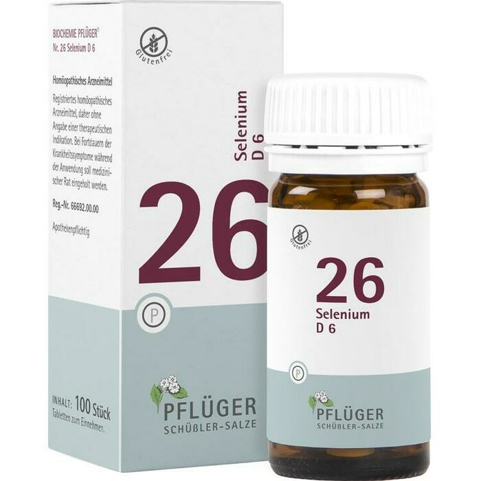 BIOCHEMIE Pflüger 26 Selenium D 6 Tabletten