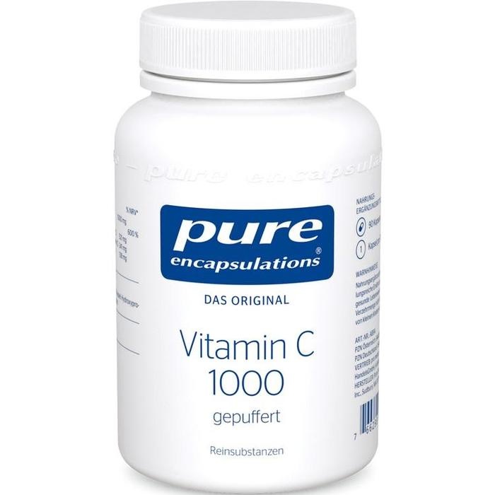 PURE ENCAPSULATIONS Vitamin C 1000 gepuff.Kps.