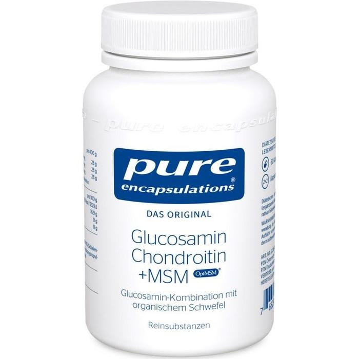 PURE ENCAPSULATIONS Glucosamin+Chondr.+MSM Kapseln