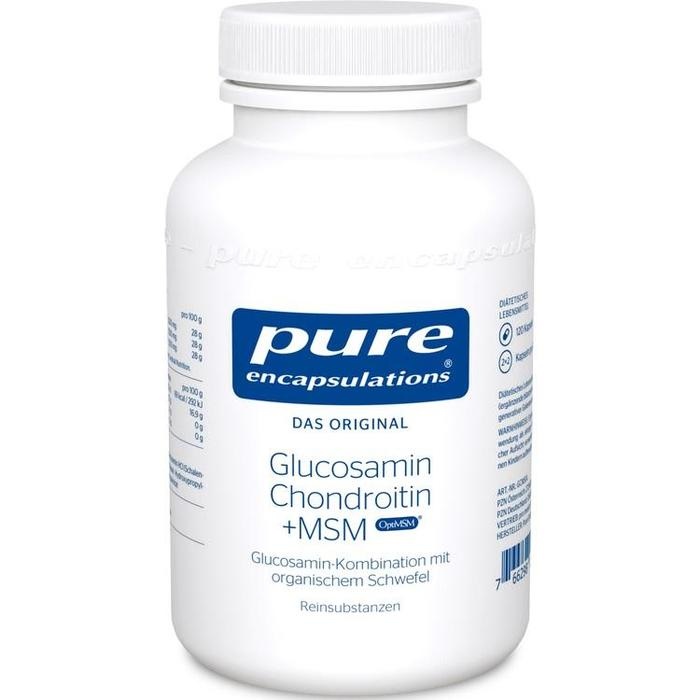 PURE ENCAPSULATIONS Glucosamin+Chondr.+MSM Kapseln