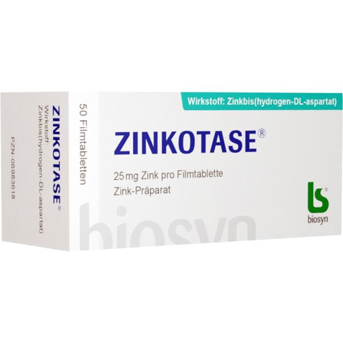 ZINKOTASE Filmtabletten