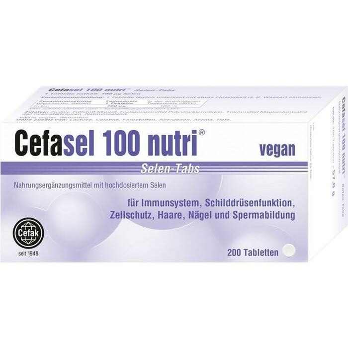 CEFASEL 100 nutri Selen-Tabs