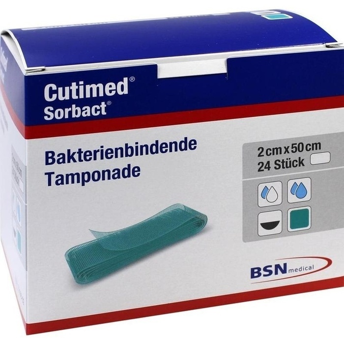 CUTIMED Sorbact Tamponaden 2x50 cm