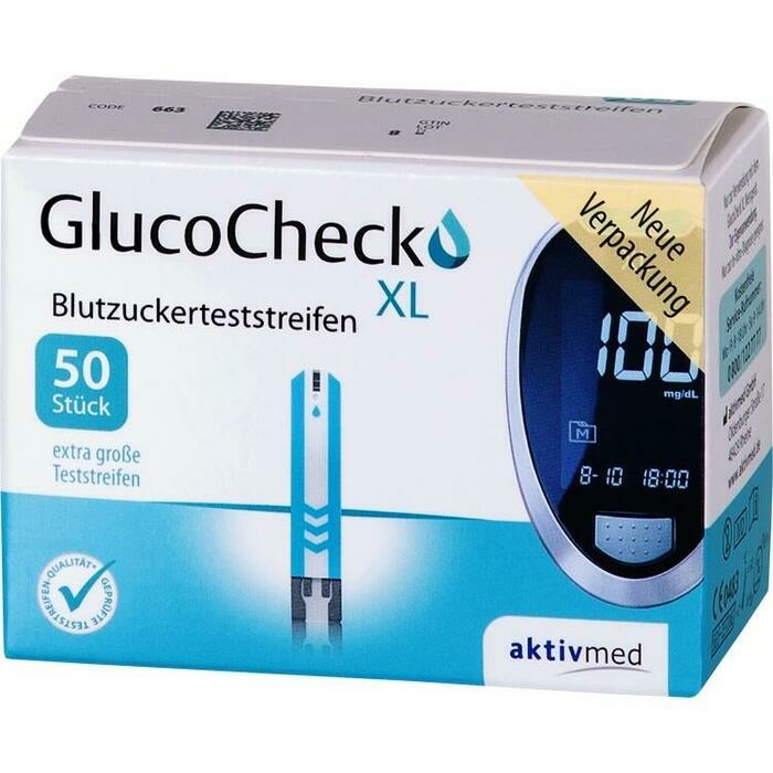 GLUCOCHECK XL Blutzuckerteststreifen