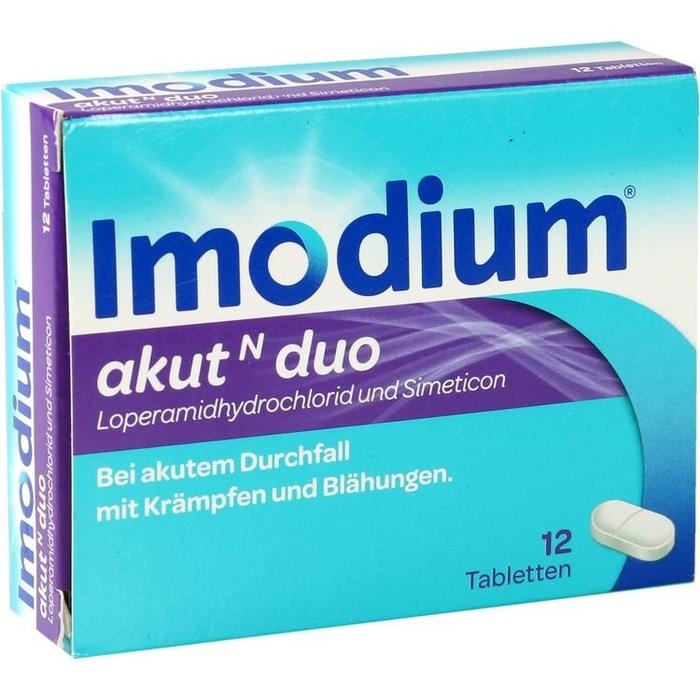 IMODIUM akut N duo Tabletten IMODIUM akut N duo Tabletten
