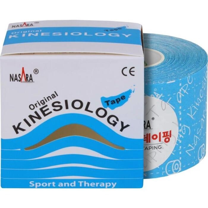 KINESIOLOGIE Tape 5 cmx5 m blau