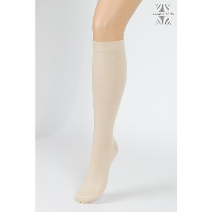 COMPRESSANA Twist St.Kniestr.44-46 Gr.5 vanilla
