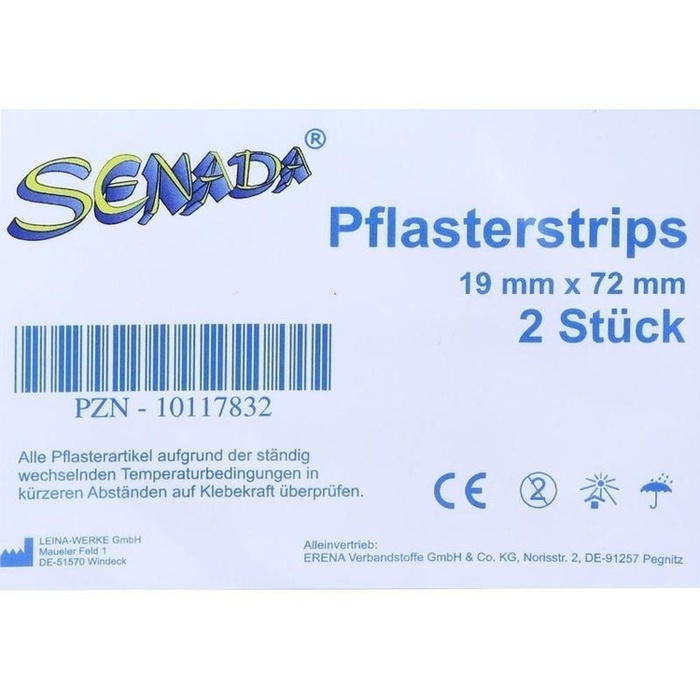 SENADA Pflasterstrips 19x72 mm
